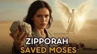 Zipporah, the woman who went to God to save Moses.! BIBLE STORIES