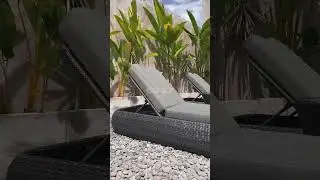 Pool Lounger 😍 #bali #sunbed #sunlounger #poollounger #outdoorfurniture #cozy #furniture #cozy