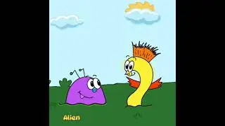 The Adventures of Spiki & Alien- How the friends meet each other!