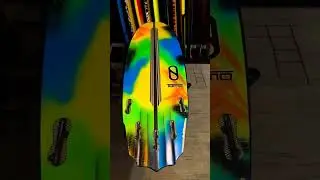 Prancha Surf Slater Desings Sci-fi Personalizada Fcs 2