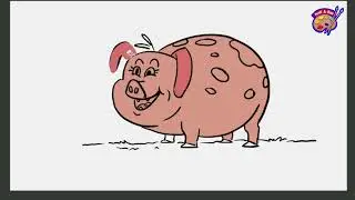How to draw a pig #characterdesign #drawing #illustartion #characterdrawing #art #cartoonart
