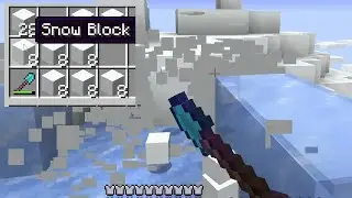 Silk Touch Shovel gives you Snow Blocks instead of Snowballs so it's nice if you like snow today
