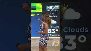 Llarisa Abreu great body #weather #weathergirl #thickbody #curvy #beautiful #hot #tightdress #legs