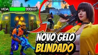 TESTE DE HABILIDADE CONTRA O MINI DRONE DE GEL NA PR&Oacute;XIMA ATUALIZA&Ccedil;&Atilde;O DO FREE FIRE EM 2025!