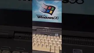 ✅ Windows 98SE startup sound, Compaq Armada 4210T✅ #retrocomputing #retropc #nostalgia  #retro