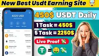2023 New free online income website | Online income for students | unlimited 200USDT Earning website