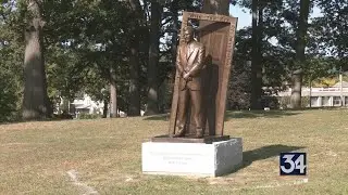 Rod Serling statue stands tall at Rec Park