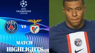 PSG vs Benfica 1- 1 | Highlights & all goals | UEFA Champions League.