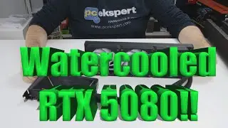 Gigabyte Aorus GeForce RTX 5080 Xtreme Waterforce unboxing
