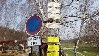 Radek na kole - Strážnice směr Bílé Karpaty