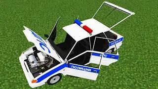 VAZ 2114 addon in Minecraft PE - CAR MOD MCPE