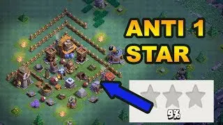 NEW BEST ANTI 1 STAR BUILDER HALL 4 BASE (BH4) WITH PROOF!