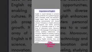 Why English is Important in Today&rsquo;s World(Fight for the Bright Future)