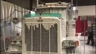 ProNano Peterbilt Kampstaal 100% Non Contact Truck Cleaning with Nanotechnology