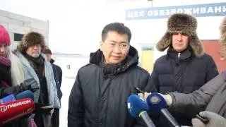 Депутат Госдумы Николай Будуев на "Водоканале" Улан-Удэ
