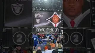 Raiders draft Zamir White Running back Georgia #nfldraft