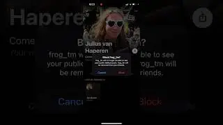 How to block/unblock someone in BeReal app?