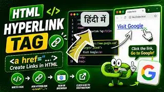 How to Create Hyperlink in HTML using Anchor Tag | HTML हाइपरलिंक कैसे बनाएं | IT WALA | HINDI-हिंदी