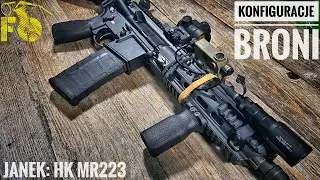 Konfiguracja broni: HK MR223 Janka