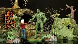 DC Comics Essentials Swamp Thing DC Collectibles Action Figure Review & Comparison