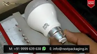 Logo Printing Machine on LED Bulbs - Low Cost Model
