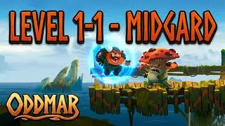 Уровень 1-1 - Мидгард | Прохождение Oddmar