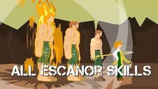 All Escanor Skills in Sticknodes