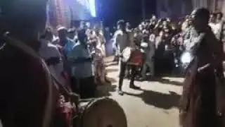 Joy maa saraswati Bhangra party young group Con Rajesh 9661166507,6201302330