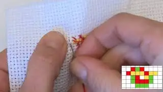 Punto croce: esercizio 12 per principianti
