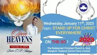 Stand up for christ everywhere