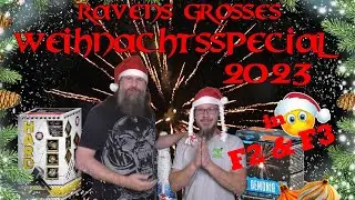 Ravens & Freakys großes Pyro-Weihnachtsspecial 2023 in F2 & F3! #pyro #feuerwerk #weihnachten #xmas