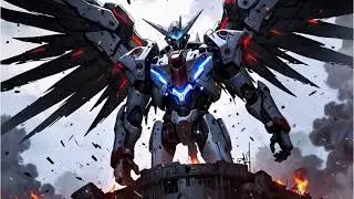 Steel Wings (鋼の翼) | Epic J-Rock / Anime OST Style Song | AMV | Lyric Video