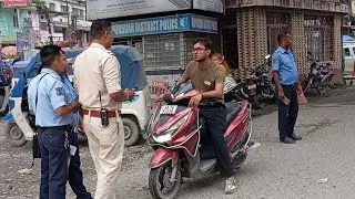 🚨 Special Naka Checking by Jaigaon Traffic Police under &ldquo;Safe Drive Save Life&rdquo;