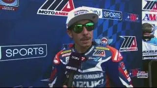 Roger Hayden Saturday VIR Superbike Race 1 Podium