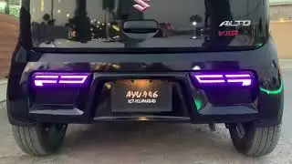 pak suzuki alto back tail lights modified || pak Alto lovers || black queen 🖤💥🔥