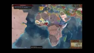 Eu4 Afican Power timelapse (Denmark patch)