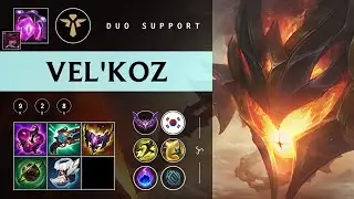 Vel'Koz Support vs Thresh - KR Master Patch 25.23