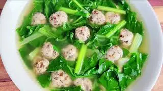 Swiss Chard Soup, Simply Delicious & Healthy🥬Canh Cải Cầu Vồng🥬Soupe Aux Bettes &Agrave; Carde
