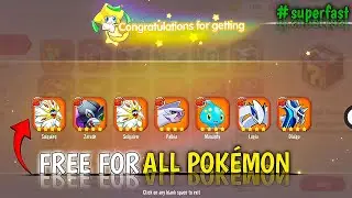 FREE FOR ALL POKÉMON IN DEPARTURE 🥶 | HOW TO LOGIN IN POKÉMON DEPARTURE 😍
