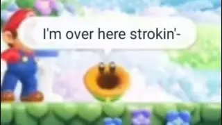 you might notice some talking flowers