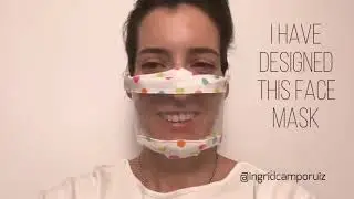 How to make a transparent face mask