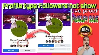 Facebook New Page Experience Followers Not Show || Problem Solved