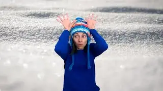 Winter Walk Action Rhyme for Preschoolers: Bunny, Raccoon, Deer, Owl, and Friendly Monster