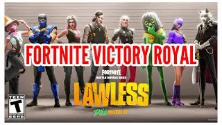 Fortnite Victory Royal - Crown win PT 1 👑