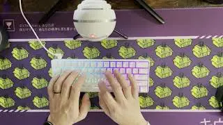 Punkston  TH61 - Gateron Optical Red (STOCK) [SOUND TEST]