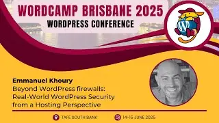Beyond WordPress firewall: Real-World WordPress Security from Hosting Perspective // Emmanuel Khoury