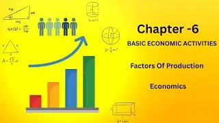 Chapter 6: Basic Economic Activities | Factors of Production| Economics | NIOS