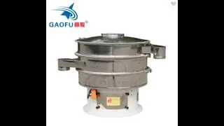 Gaofu  food medicine powder vibration sieve machine stainless steel round screening machine