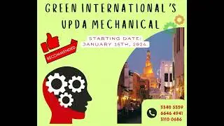 🌟 𝗚𝗿𝗲𝗲𝗻 𝗜𝗻𝘁𝗲𝗿𝗻𝗮𝘁𝗶𝗼𝗻𝗮𝗹 𝗨𝗣𝗗𝗔 𝗧𝗿𝗮𝗶𝗻𝗶𝗻𝗴 - Civil,Mechanical,Electrical,Chemical & Architect 2024