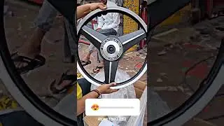 Mercedes alloy wheels splendor fitting 🔥